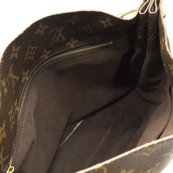 Louis Vuitton Metis Hobo Monogram Shoulder Bag Tote Bag Brown - Picture 5 of 8